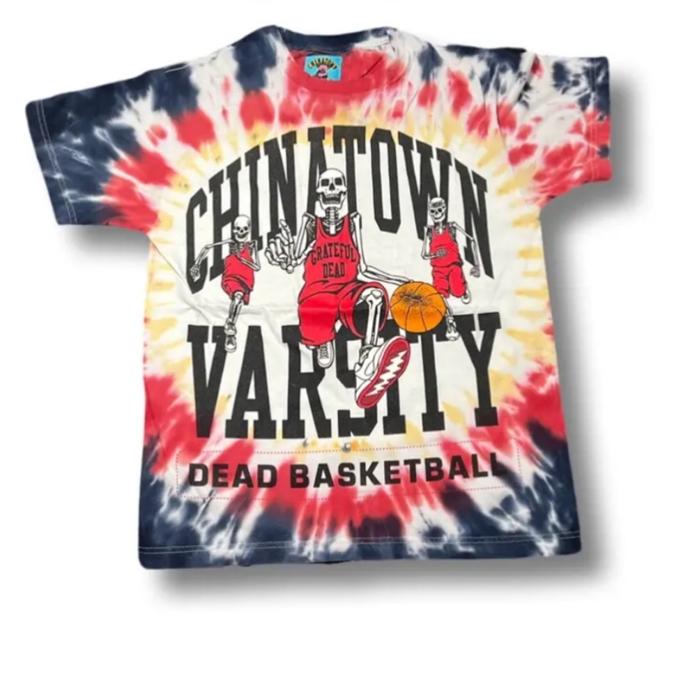 NWTS Chinatown Market Grateful Dead basketball T-shirt